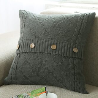 Breien Knop Kussenslopen Kamer Decoratie Accessoires Mode Gooi Slaapkamer Sofa Kussenhoes Home Decor