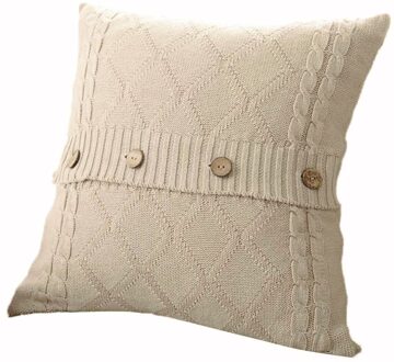 Breien Knop Kussenslopen Kamer Decoratie Accessoires Mode Gooi Slaapkamer Sofa Kussenhoes Home Decor