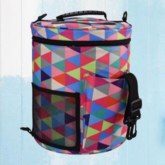 Breien Tas, Knit Craft Naaien Project Tas Voor Haak, Breien Opslag Organisatoren, wol Naalden Reizen Handtas Garen Houder ronde L
