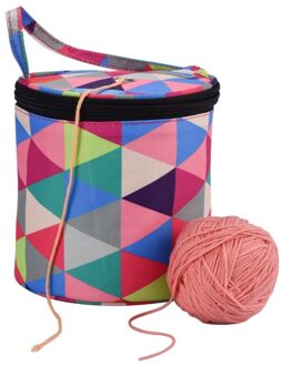 Breien Tas Thuis Garen Haak Naald Ronde Emmer Zak Wol Handtas Weven Tool Tote Garen Opbergtas