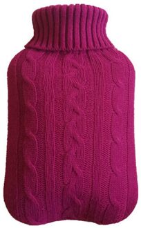 Breien Warm Water Fles Cover, Water Fles Cover, Geschikt Voor 2000 Ml Warm Water Fles, anti-Brandwonden, Blijvende Warmte by