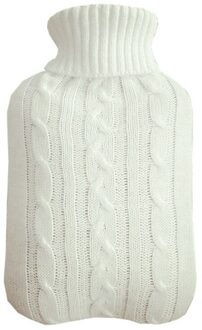Breien Warm Water Fles Cover, Water Fles Cover, Geschikt Voor 2000 Ml Warm Water Fles, anti-Brandwonden, Blijvende Warmte wt