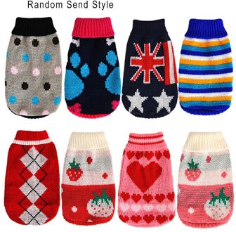 Breien Waterdichte Honden Houden Warme Kleding Zachte Katoen Jack Puppies Honden Kleding Huisdier Dragen