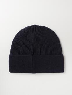 Breipet met geborduurd logo Navy