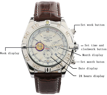 Breitling-Tourbillon Earth Graphic Automatic Mechanical Movement Men's Luminous High Quality High Quality Fashion Trend Swiss