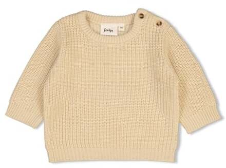 Breiwerk Sweater De Magic is in jou Crème Beige - 62