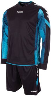Bremen Keeper Set Junior blauw - zwart - 140