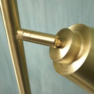 Bremen Vloerlamp - 2-kap - Goud