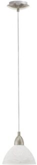 BRENDA Hanglamp - E27 - 19.5 cm - Nikkelmat Grijs