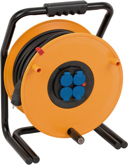 Brennenstuhl Brobusta IP44 kabelhaspel voor nijverheid/bouw | 50m | H07RN-F 3G2,5 FR - 1319014