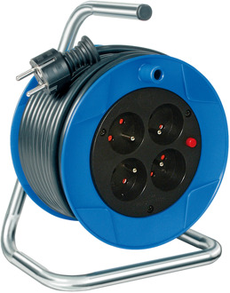 Brennenstuhl Compact kabelhaspel | 15m | H05VV-F 3G1,5 FR - 1079184004