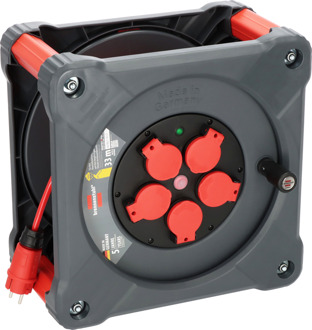 Brennenstuhl Professional Bouwplaats kabelhaspel | KA 3110 5 | IP44 | 33m | H07BQ-F 3G1.5 - 9201330210