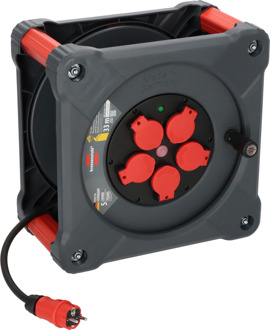 Brennenstuhl Professional Bouwplaats kabelhaspel | KA 3200 5 | IP44 | 33m | H07RN-F 3G2.5 - 9202330110