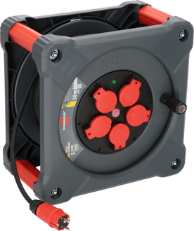 Brennenstuhl Professional Bouwplaats kabelhaspel | KA 5100 5 | IP44 | 50m | H07RN-F 3G1.5 - 9201500110