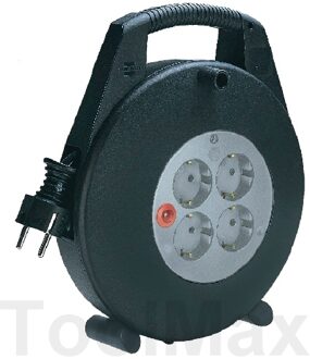 Brennenstuhl Vario Line Kabelhaspel 4-voudig 15m