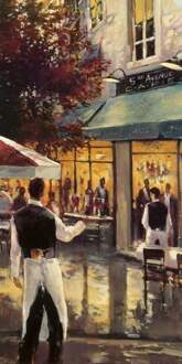 Brent Heighton - 5th Ave Cafe Kunstdruk 40x80cm