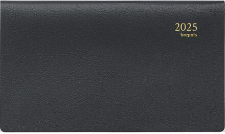 Brepols Agenda 2021 Brepols Omniplan spiraal 7dag/2paginas zwart