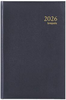 Brepols Agenda 2021 Brepols Saturnus kort 1dag/1pagina blauw