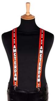 Bretels Amsterdam Rood - Zalm