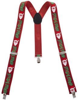 Bretels Kerstman Rood - Zalm