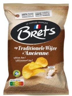 Brets - Op Traditionele Wijze Chips 125 Gram 10 Stuks