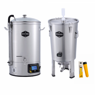 Brew Monk® Combo Deal: Brew Monk B40 wifi & vergistingsvat 30 l & Hydrometer