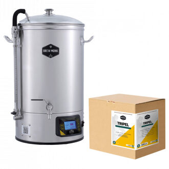 Brew Monk® Duo Deal: Brew Monk B40 wifi & Brew Monk moutpakket geschroot Tripel