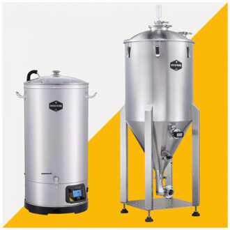 Brew Monk® Duo Deal: Brew Monk B70 wifi & C80 conisch gistingsvat