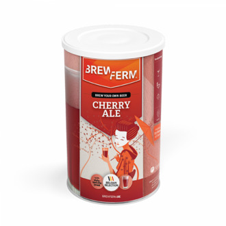 Brewferm® bierkit Cherry Ale - bier brouwen - koperkleurig bier - bierconcentraat - voor 12 liter bier