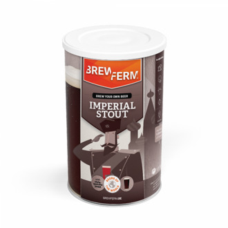 Brewferm® bierkit Imperial Stout  - bier brouwen - donker bier - bierconcentraat - voor 20 liter bier