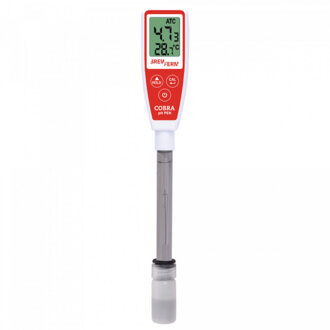 Brewferm® Cobra pen - digitale pH meter - thermometer -  batterijen inclusief - geschikt voor water - vloeistof - zwembad - aquarium