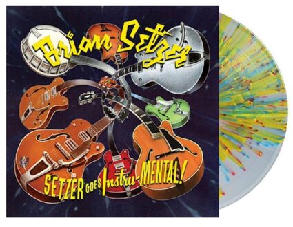 Brian Setzer - Goes Instru-Mental (Splatter Gekleurd Vinyl) LP