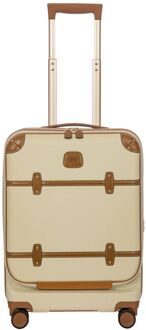 Bric's Bric's Bellagio Cabin Trolley Exp cream hardcase koffer pilotenkoffer Beige - H 55 x B 38 x D 23 cm