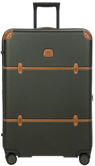 Bric's Bric's Bellagio Trolley 76 olive hardcase koffer Groen - H 76 x B 53 x D 29 cm