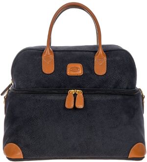 Bric's Bric's Life Beautycase blue Blauw - H 29 x B 35 x D 19 cm