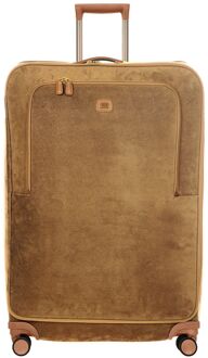 Bric&apos;s Bric's Life Trolley L camel zachte koffer Bruin - H 82 x B 51 x D 33 cm