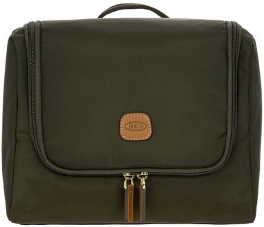 Bric's Bric's Necessaire Toiletbag olive toilettas Groen - H 22 x B 27 x D 12 cm