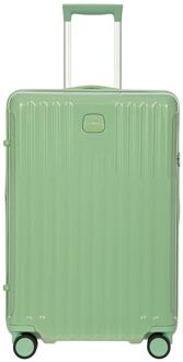 Bric's Bric's Positano Trolley 69 sage green hardcase koffer lichtgewicht koffer Groen - H 69 x B 48 x D 32 cm