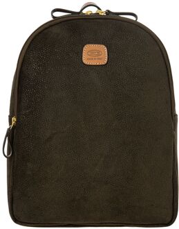 Bric's Bric's Serena Backpack olive Groen - H 32 x B 23 x D 13 cm