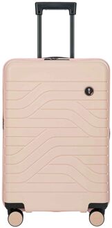 Bric&apos;s Bric's Ulisse Trolley Expandable Medium 65 pearl pink hardcase koffer lichtgewicht koffer Roze - H 65 x B 43 x D 26 cm