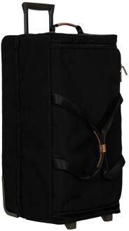 Bric's Bric's X-Travel Holdall black zachte koffer Zwart - H 77 x B 35 x D 36 cm