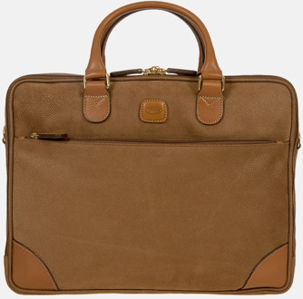 Bric&apos;s Life Briefcase laptoptas Cognac