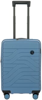 Bric&apos;s Ulisse Expandable handbagage koffer 55 cm grey blue Lichtblauw