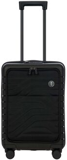 Bric&apos;s Ulisse Expandable handbagage koffer 55 cm nero Zwart