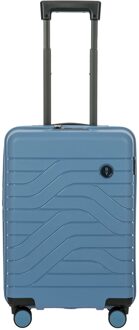 Bric&apos;s Ulisse handbagage koffer 55 cm grey blue Lichtblauw