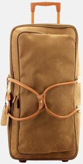 Bric's Life Holdall Reistas met Wielen 70 camel