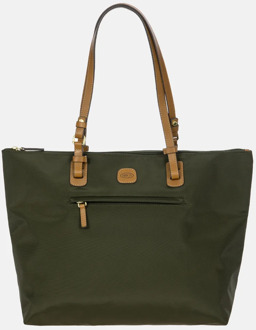 Bric's shopper olive Groen