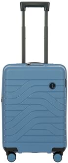 Bric's Ulisse Expandable handbagage koffer 55 cm grey blue Lichtblauw