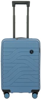 Bric's Ulisse handbagage koffer 55 cm grey blue Lichtblauw
