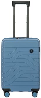 Bric's Ulisse Trolley 55 grey blue Harde Koffer Grijs - H 55 x B 37 x D 20